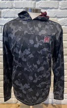 Load image into Gallery viewer, Mississippi State Camo Hoodie Black/Gray/Maroon