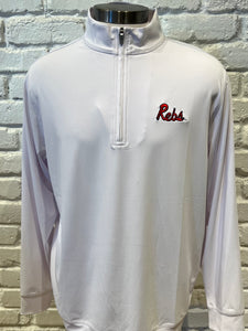 White Rebs 1/4 Zip