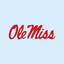 Load image into Gallery viewer, Peter Millar Perth Sugar Stripe Performance Quarter-Zip Cottage Blue White Ole Miss CFP 2026