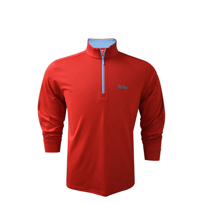 Red Ole Miss 1/4 Zip