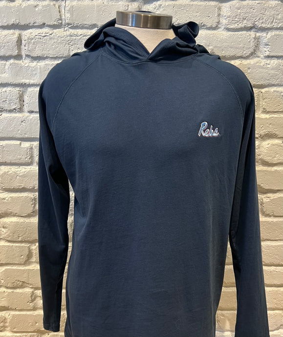 Navy Rebs T-Shirt Hoodie