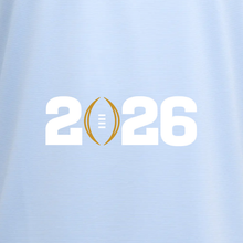 Load image into Gallery viewer, Peter Millar Jubilee Stripe Performance Polo Cottage Blue Ole Miss CFP 2026