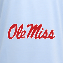 Load image into Gallery viewer, Peter Millar Jubilee Stripe Performance Polo Cottage Blue Ole Miss CFP 2026