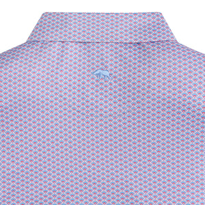 Onward Reserve Ole Miss UM Home Team Printed Performance Polo - Sky