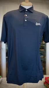 Peter Millar Mississippi State MSU Performance Polo - Black