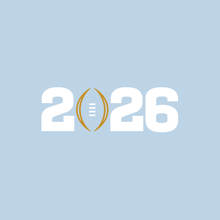 Load image into Gallery viewer, Peter Millar Perth Cross-Hatch Performance Quarter-Zip Stream Blue Ole Miss CFP Fiesta Bowl 2026