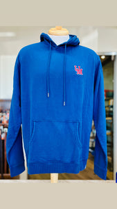 Peter Millar Ole Miss UM Lava Wash Hoodie - Navy