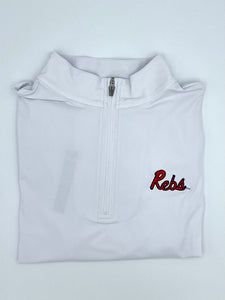 White Rebs 1/4 Zip