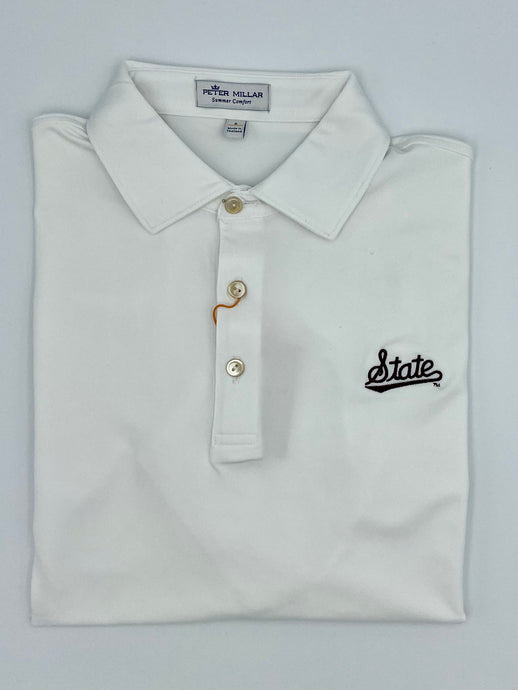 Script State White Knit