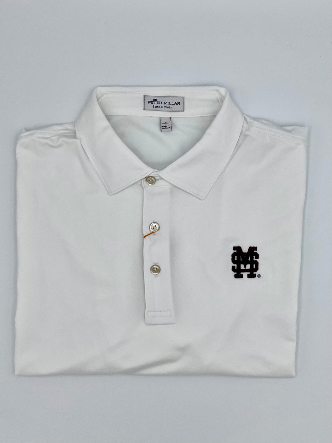MSU White Knit