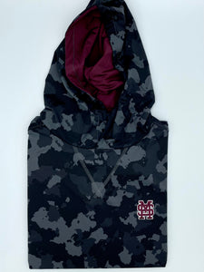 Mississippi State Camo Hoodie Black/Gray/Maroon